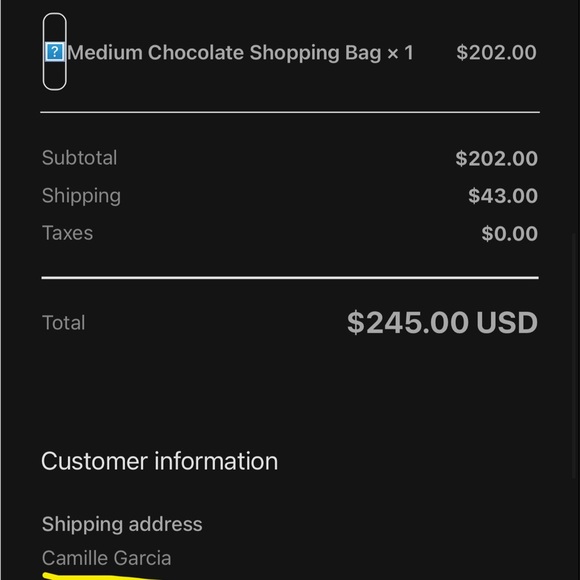 Telfar Medium Chocolate shopping bag - Picture 5 of 5